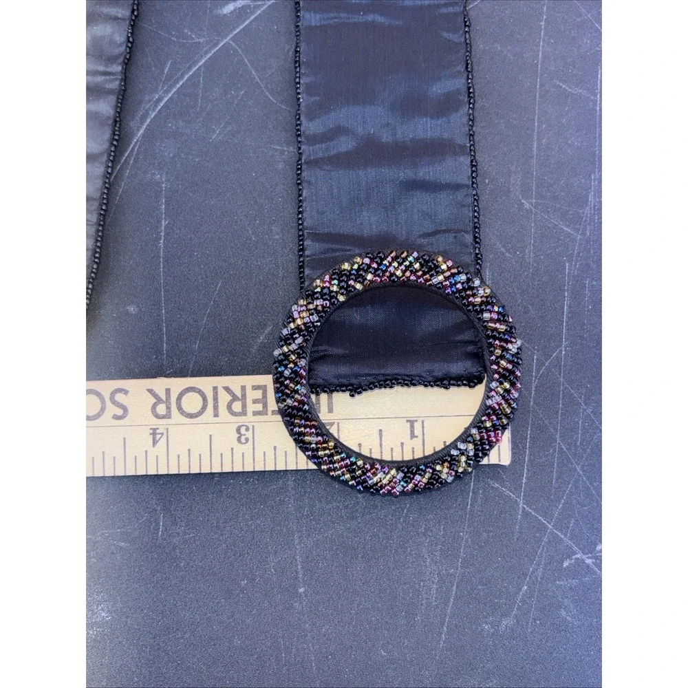 Vintage Beaded Belt 80s